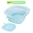 Silicone Ice Bath Face Basin with Folding Ice Tray