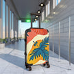 Tropical Palm Carry-On Suitcase – Colorful Beach Sunset Luggage