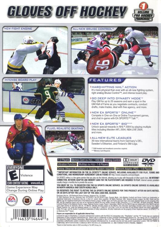 NHL 2004 (occasion)