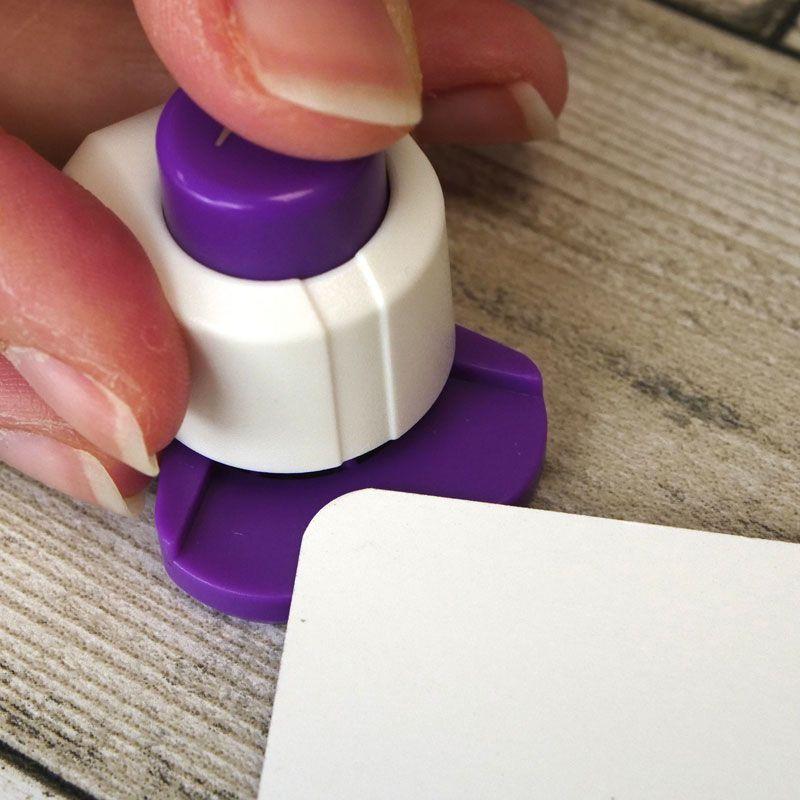Premier Craft Tools - Corner Rounder Mini Punch - 3/8