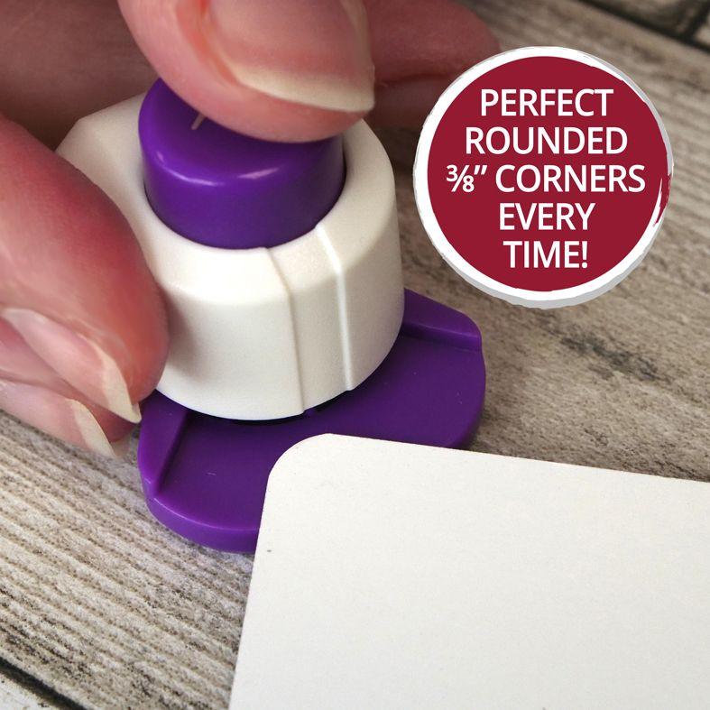 Premier Craft Tools - Corner Rounder Mini Punch - 3/8