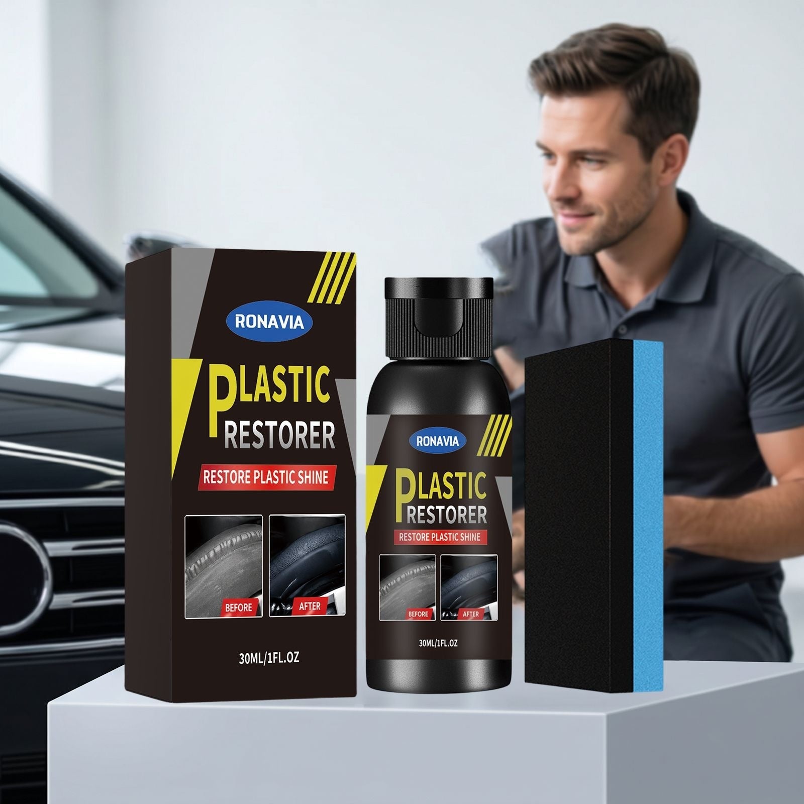 Car Scratch Repair Agent – Silicone-Based Paint Restorer for Light Scratches | Canada & USA