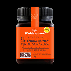 Wedderspoon - Raw Manuka Honey Mono. KFactor16 (1kg)