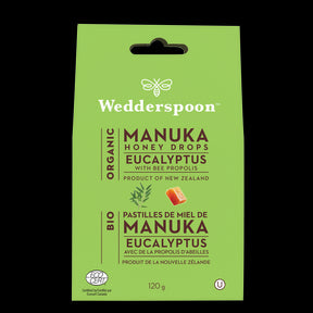 Wedderspoon - Org Manuka Honey Drops Eucalyptus (120g)