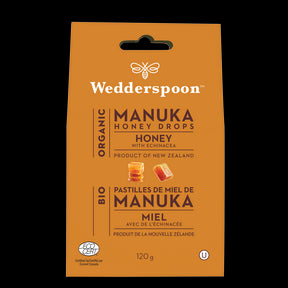 Wedderspoon - Org Manuka Honey Drops Echinacea (120g)