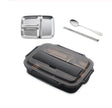 Stainless Steel Insulated Kids Bento Lunch Box with Cutlery