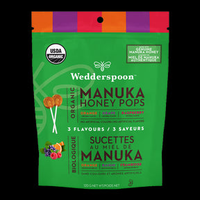 Wedderspoon - Org Manuka Honey Pops Variety Pack (120g)
