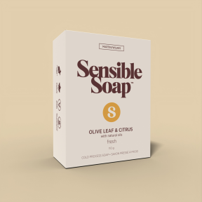 Sensible - Bar Soap - Olive Leaf & Citrus (110g)