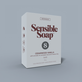 Sensible - Bar Soap - Cedarwood Vanilla (110g)