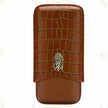 Portable Luxury Cubinski Gothic Moisturizing Leather Cigar Case