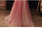 Evening Female Toast Dress Red Bridal Dinner Tube Top Long Dress Host Fairy Spirit