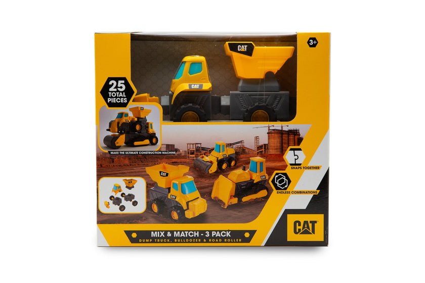 Funrise - Cat - Mix & Match Fleet 3Pk Assorted