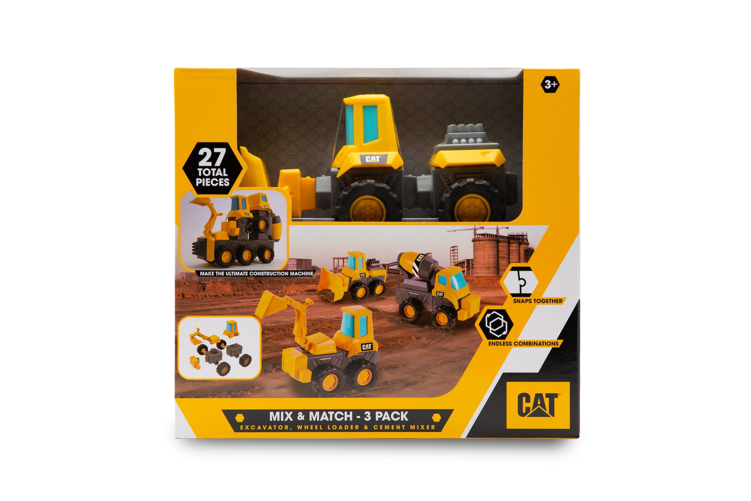 Funrise - Cat - Mix & Match Fleet 3Pk Assorted