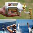 Metal sea fishing drum