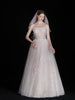 White Wedding Bridal Dress Light Yarn Dinner Tube Top Dress