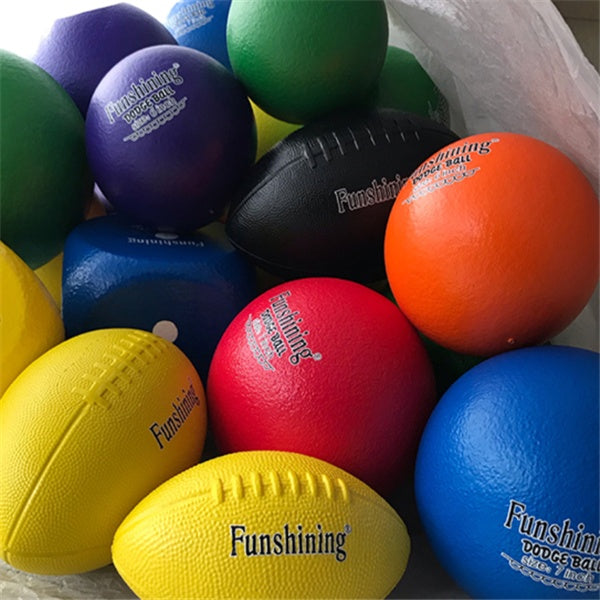 PU Foam Dodgeball 7 Inch – Soft Indoor Playground Ball for Kids & Adults