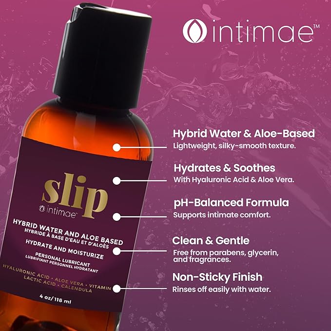 Intimae Feminine - Slip Organic Vaginal Lubricant + Moisturizer, 118ml - Intimae