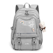 Large Capacity Lightweight Spine-protective Girls Backpack