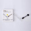 V12mini Hookah Set Spiral Pipe Atomizer Pipe Glass Twisty Blunt Smoker