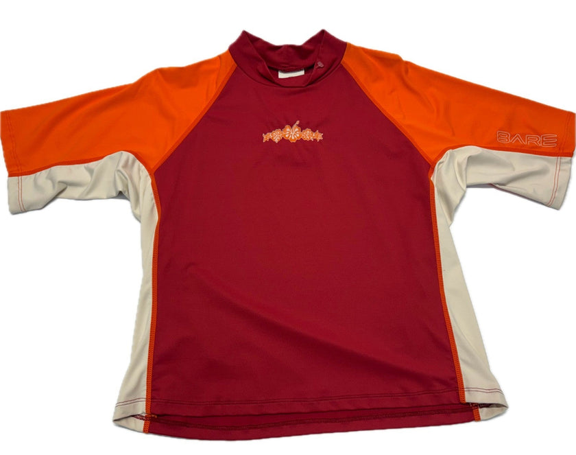 BARE Women's Sun and Rash Protection Swimming Shirt Size Large