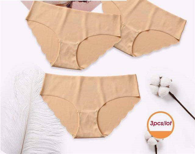Women's Cotton Mid-Waist Underwear Briefs Set for Everyday Comfort