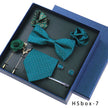8-Piece Men's Formal Wear Gift Box Set – Bow Tie, Pocket Square, Cufflinks & Tie Clip | Canada & USA