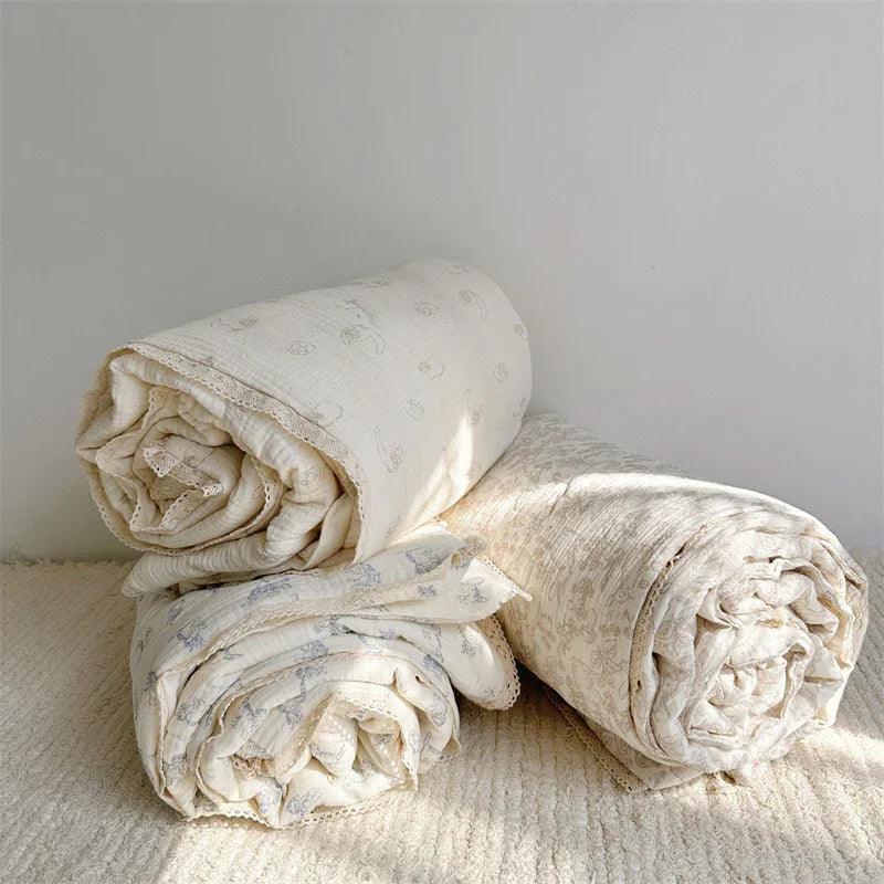 Pure Cotton Class A Double-layer Gauze Summer Air-conditioning Thin Duvet