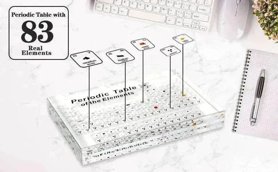 83 Real Elements Acrylic Table: Science Gifts