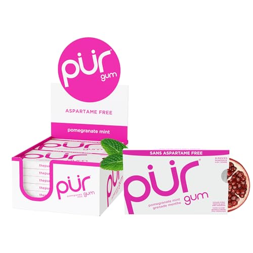 PUR Gum - Pomegranate Mint (55pc)