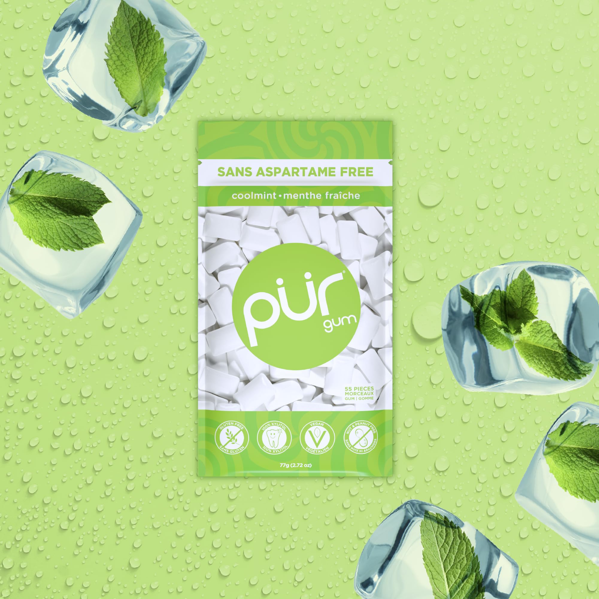 PUR Gum - Coolmint (55pc)