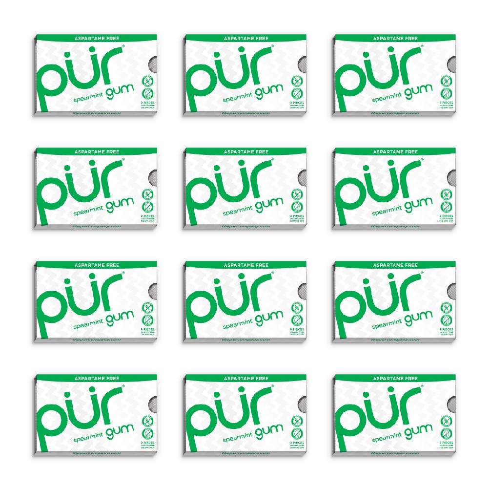 PUR Gum - Spearmint Gum (9pc)