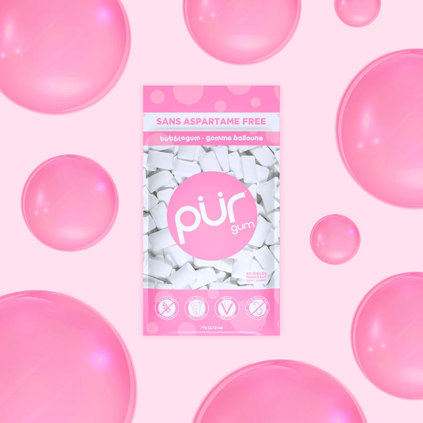 PUR Gum - Bubblegum (55pc)