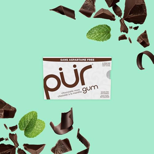 PUR Gum - Chocolate Mint (55pc)