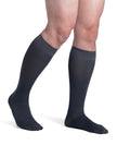 Sigvaris Men's Style Microfiber Patterns Calf 20-30mmHg Men's Closed Toe