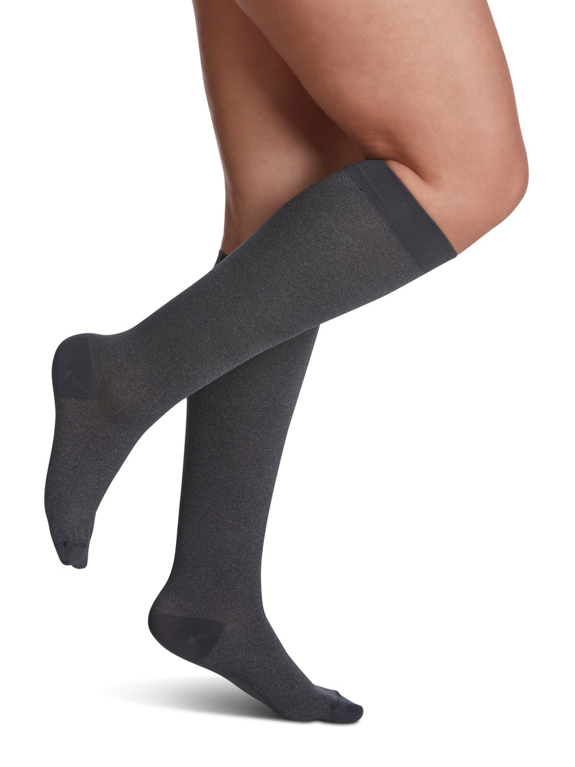 Sigvaris Women's Style Microfiber Patterns Calf 20-30mmHg Women's Closed Toe