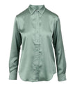 Lauren Ralph Lauren                                 Classic Fit Satin Charmeuse Shirt