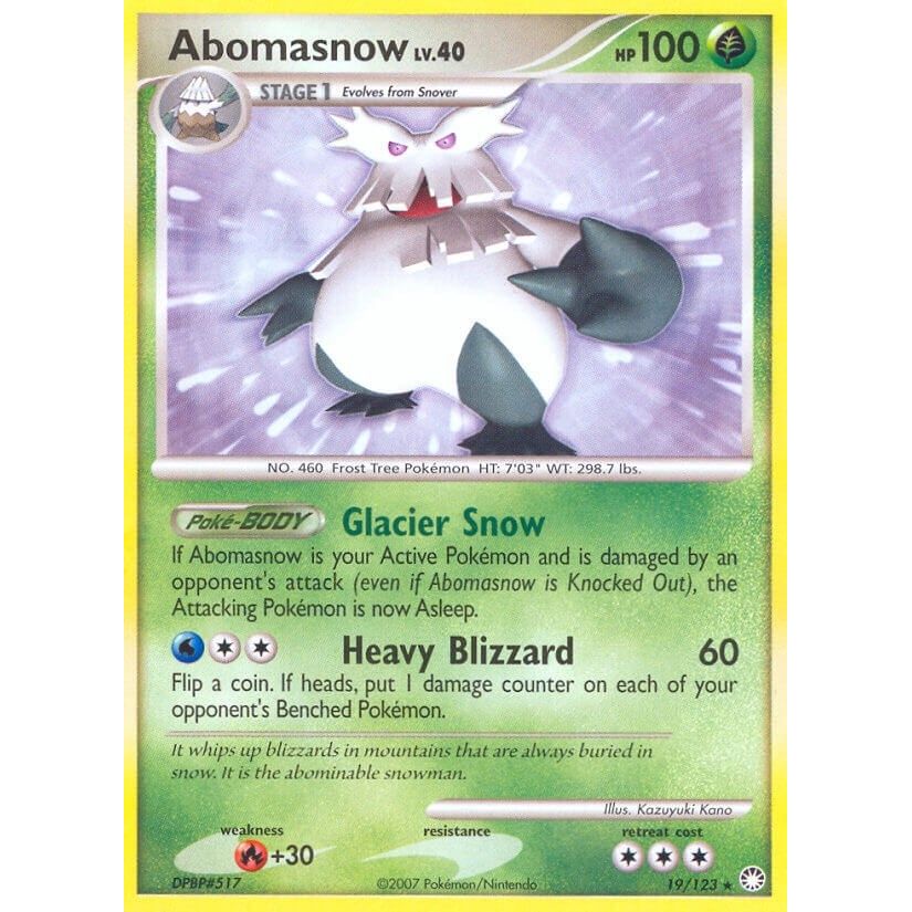 Abomasnow (19/123) (MT)