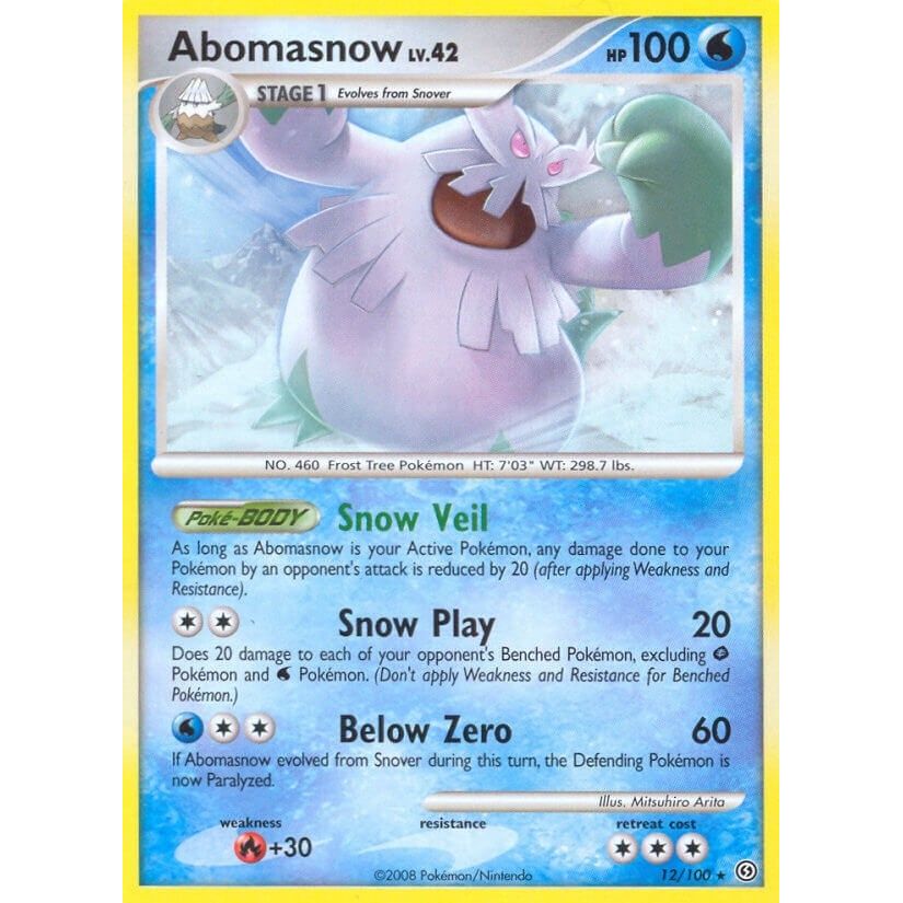 Abomasnow (12/100) (SF)