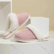 Winter Warm Plush Slippers for Women and Men, Non-Slip Fuzzy House Shoes
