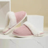 Winter Warm Plush Slippers for Women and Men, Non-Slip Fuzzy House Shoes