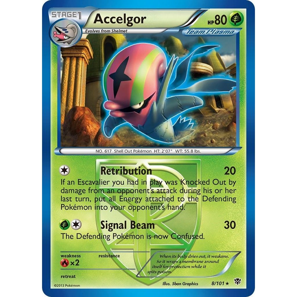 Accelgor (Team Plasma) (8/101) (PLB)