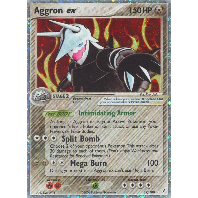 Aggron ex (89/100) (CG)