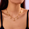 Starfish Conch Shell Turtle Pendant Necklace for Women – Ocean Beach Jewelry | Canada & USA
