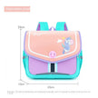 Kids' Lightweight Casual Backpack – Large Capacity School Bag for Boys & Girls (Purple & Light Blue)