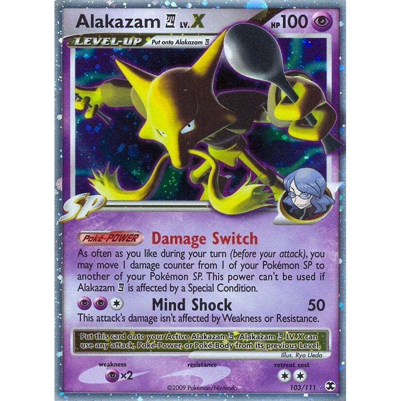 Alakazam E4 Lv.X (103/111) (RR)
