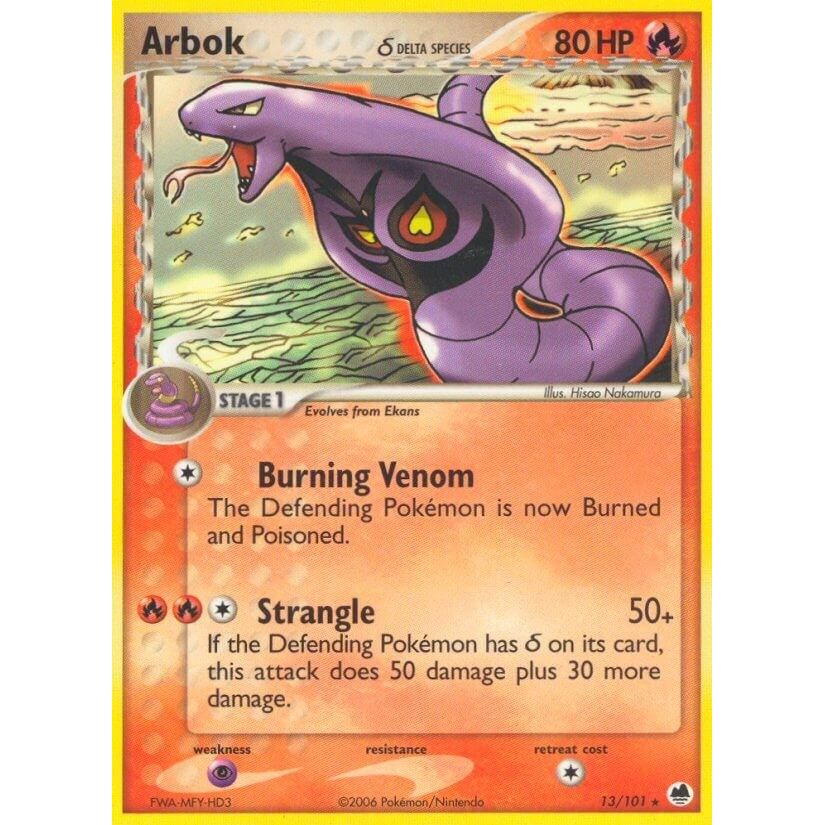 Arbok (Delta Species) (13/101) (DF)