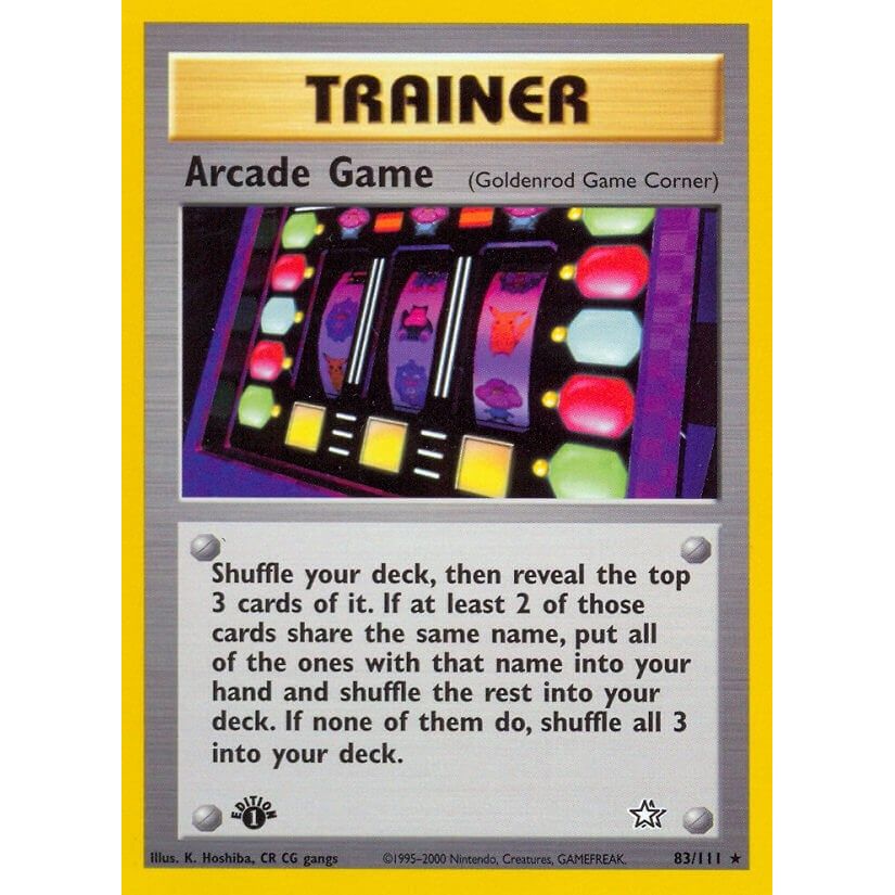 Arcade Game (Goldenrod Game Corner) (083/111) (N1)