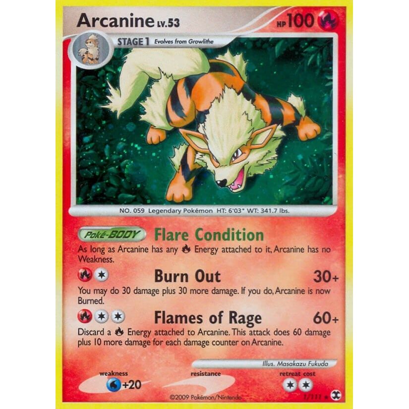 Arcanine (1/111) (RR)