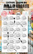 AALL and Create Stamp Set - 835 - Rose Background