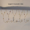 Handmade Beaded Crystal Flower Bracelet for Women – 18K Stainless Steel